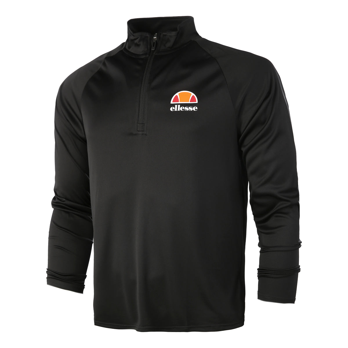 Ellesse Bovaro 1/2 Zip Długi Rękaw Mężczyźni - czarny, Ellesse Bovaro 1/2 Zip Długi Rękaw Mężczyźni - czarny,