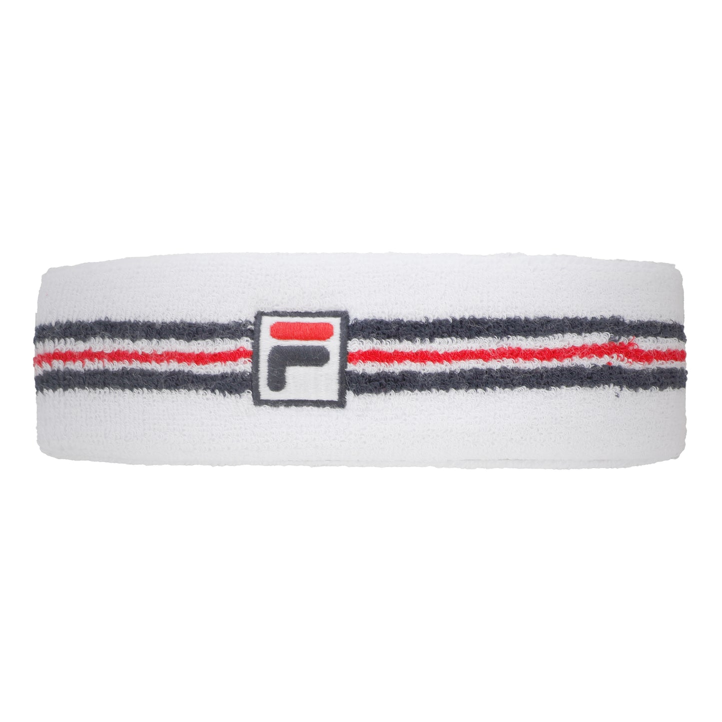Fila Jacob Opaska na głowę Unisex - biały, niebieski Fila Jacob Opaska na głowę Unisex - biały, niebieski