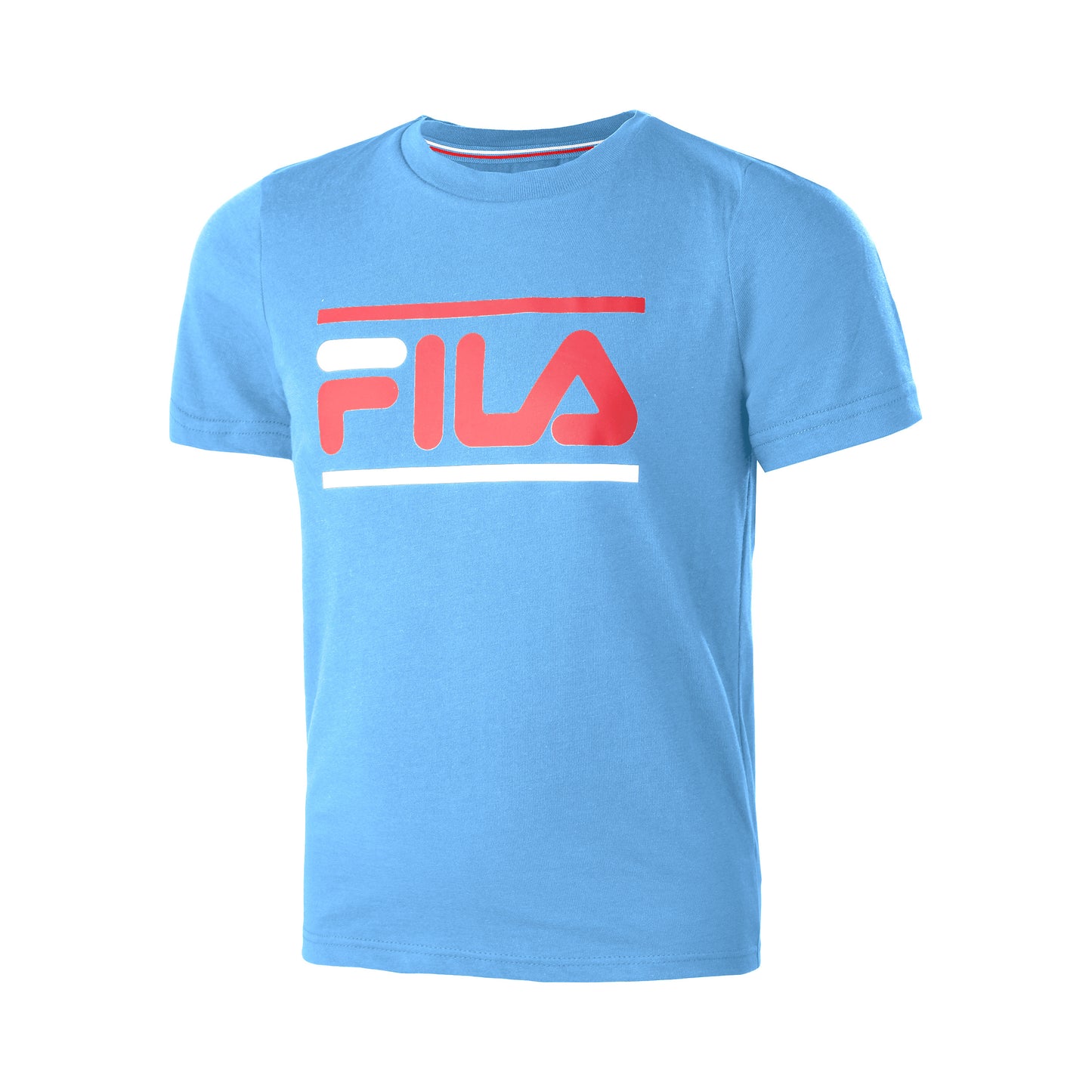 Fila Chris Koszulka Chłopcy - niebieski, czerwony Fila Chris Koszulka Chłopcy - niebieski, czerwony