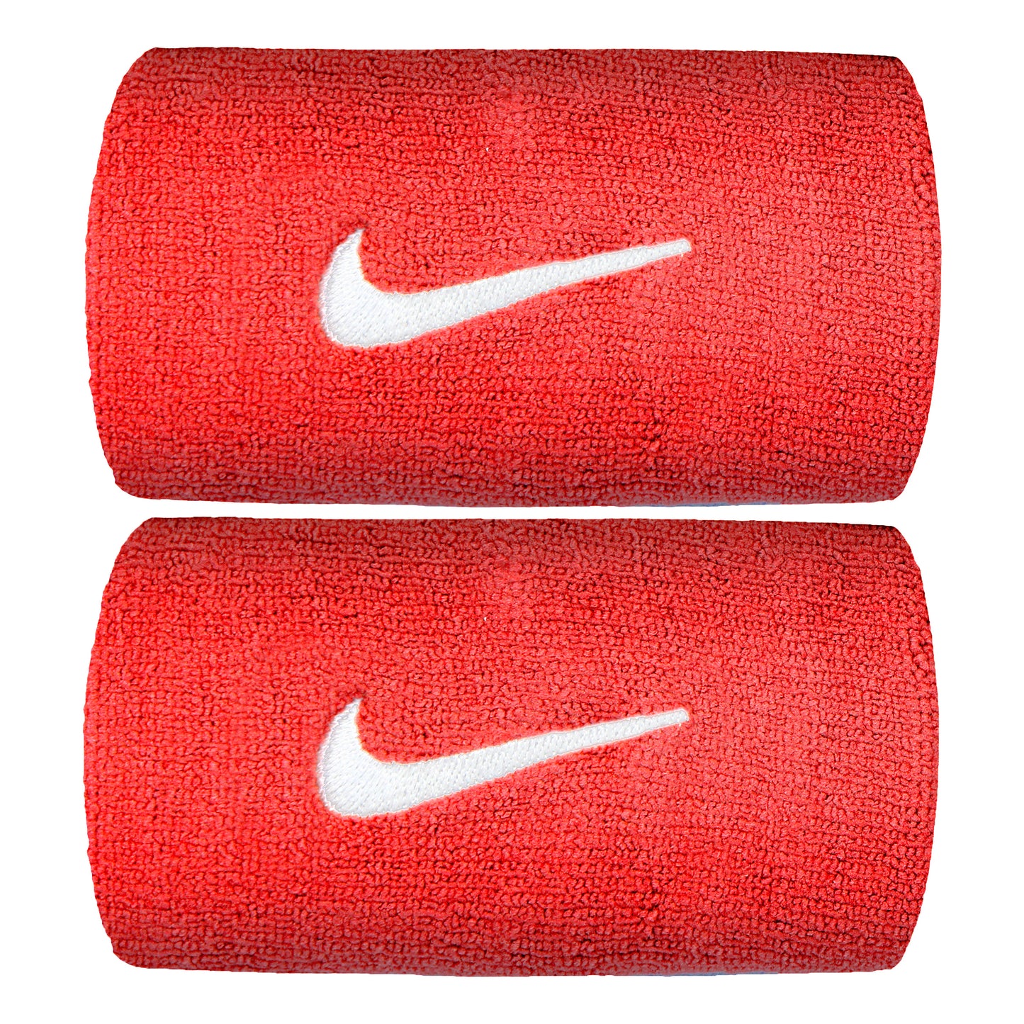 Nike Premier DW Opaska przeciwpotna Opakowanie 2 szt. długi - pomarańczowy, biały Nike Premier DW Opaska przeciwpotna Opakowanie 2 szt. długi - pomarańczowy, biały