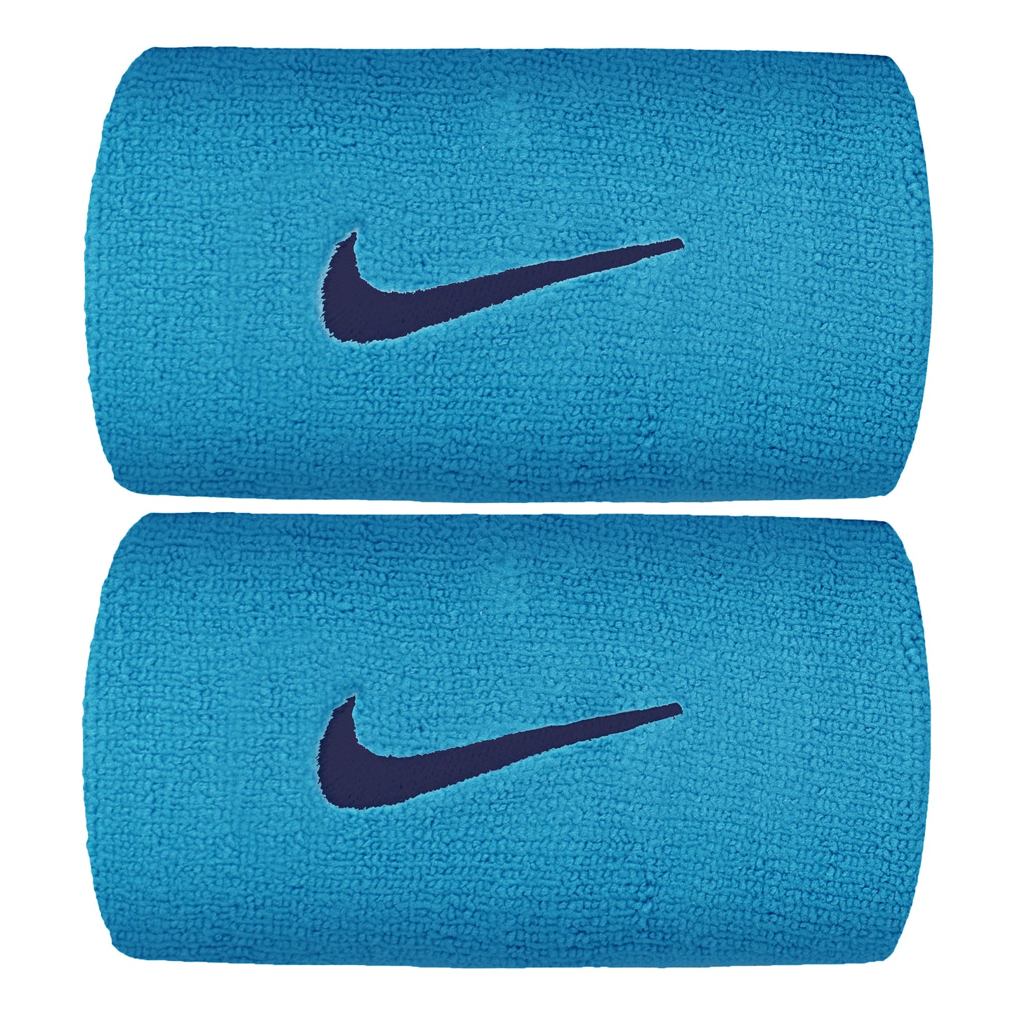 Nike Premier DW Opaska przeciwpotna Opakowanie 2 szt. długi - niebieski Nike Premier DW Opaska przeciwpotna Opakowanie 2 szt. długi - niebieski