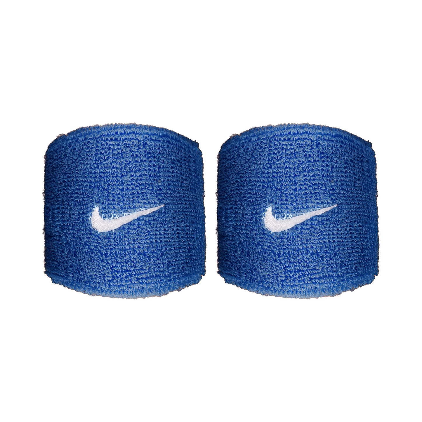 Nike Swoosh Classic Opaska przeciwpotna krótki - niebieski, biały Nike Swoosh Classic Opaska przeciwpotna krótki - niebieski, biały