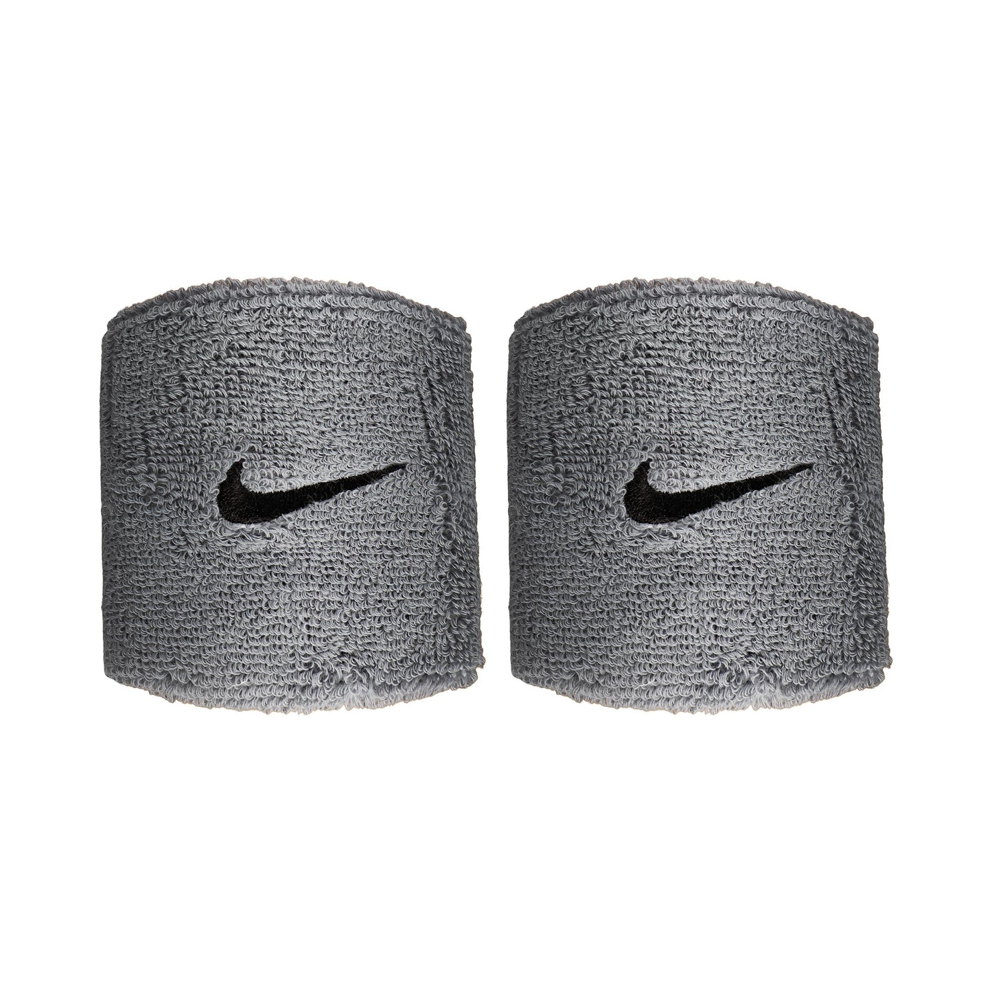 Nike Swoosh Classic Opaska przeciwpotna krótki - szary, czarny Nike Swoosh Classic Opaska przeciwpotna krótki - szary, czarny