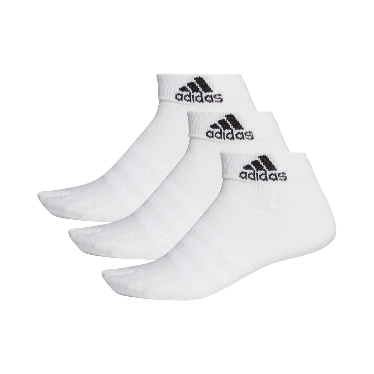 adidas Light Ankle Skarpety sportowe Opakowanie 3 szt. Unisex - biały, czarny adidas Light Ankle Skarpety sportowe Opakowanie 3 szt. Unisex - biały, czarny