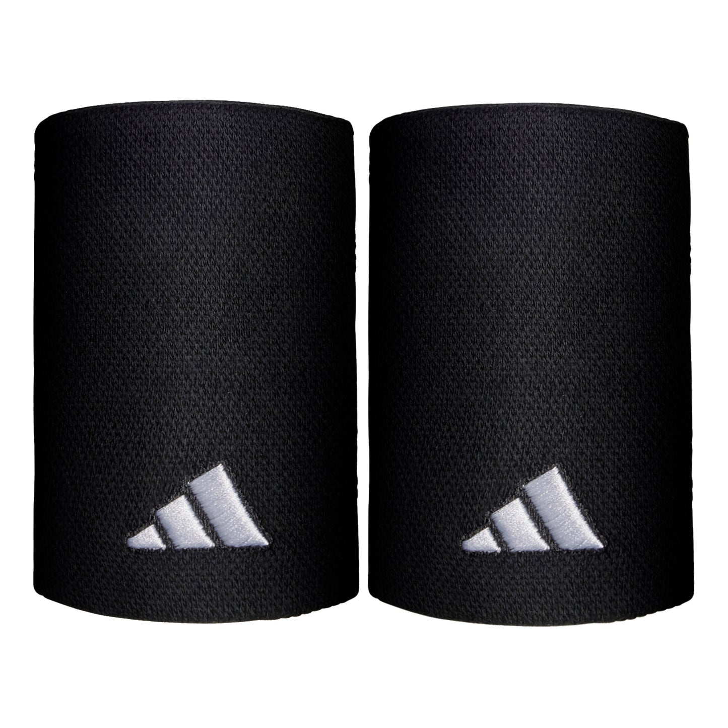 adidas Opaska przeciwpotna Opakowanie 2 szt. długi - czarny, biały adidas Opaska przeciwpotna Opakowanie 2 szt. długi - czarny, biały