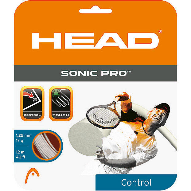 HEAD Sonic Pro Zestaw Naciągów 12m-Biały HEAD Sonic Pro Zestaw Naciągów 12m-Biały