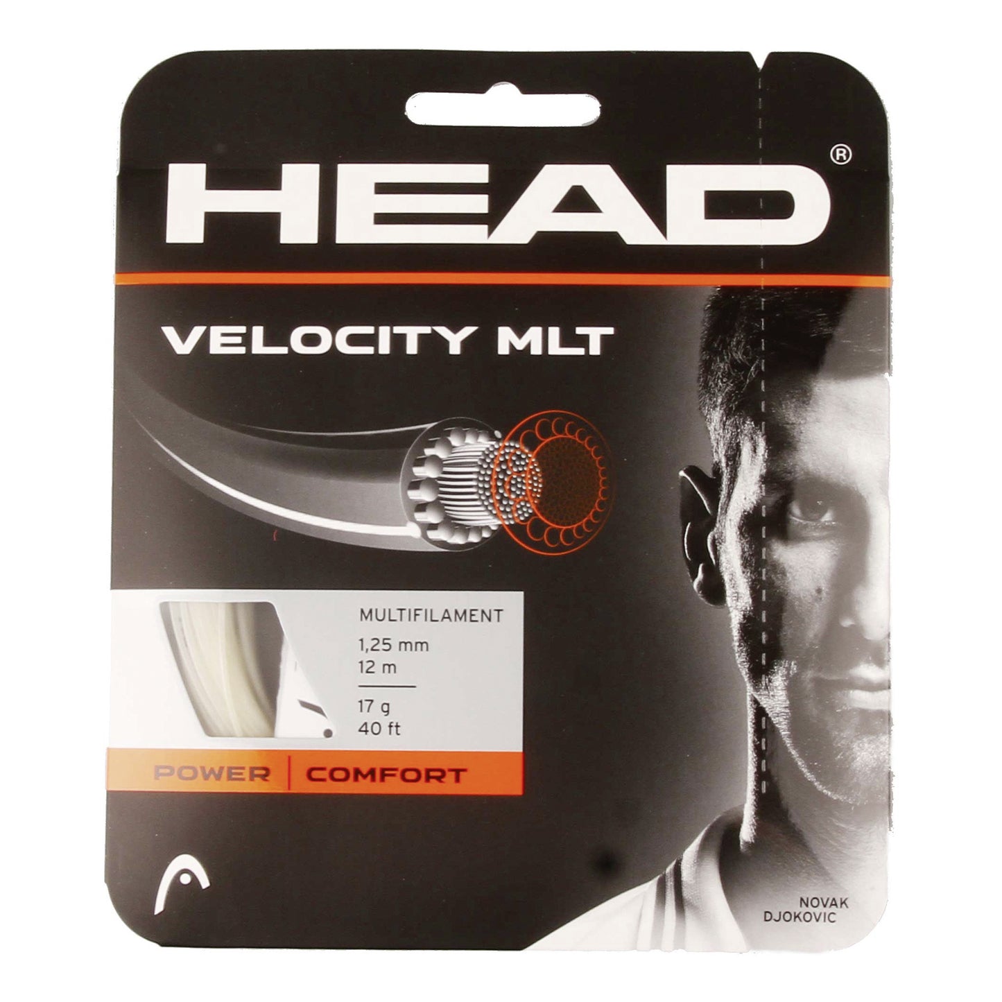 HEAD Velocity MLT Zestaw Naciągów 12m-Nude HEAD Velocity MLT Zestaw Naciągów 12m-Nude
