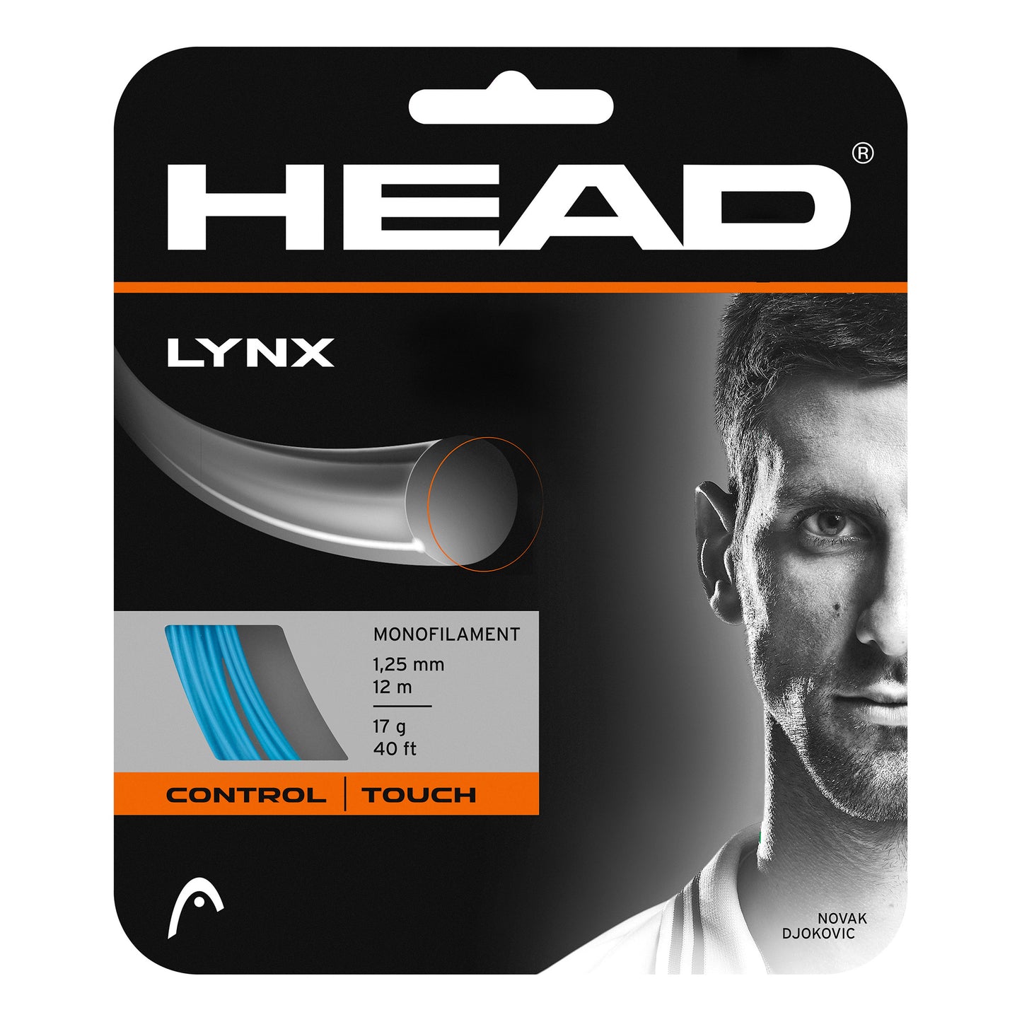 HEAD Lynx Zestaw naciągów 12m - niebieski HEAD Lynx Zestaw naciągów 12m - niebieski
