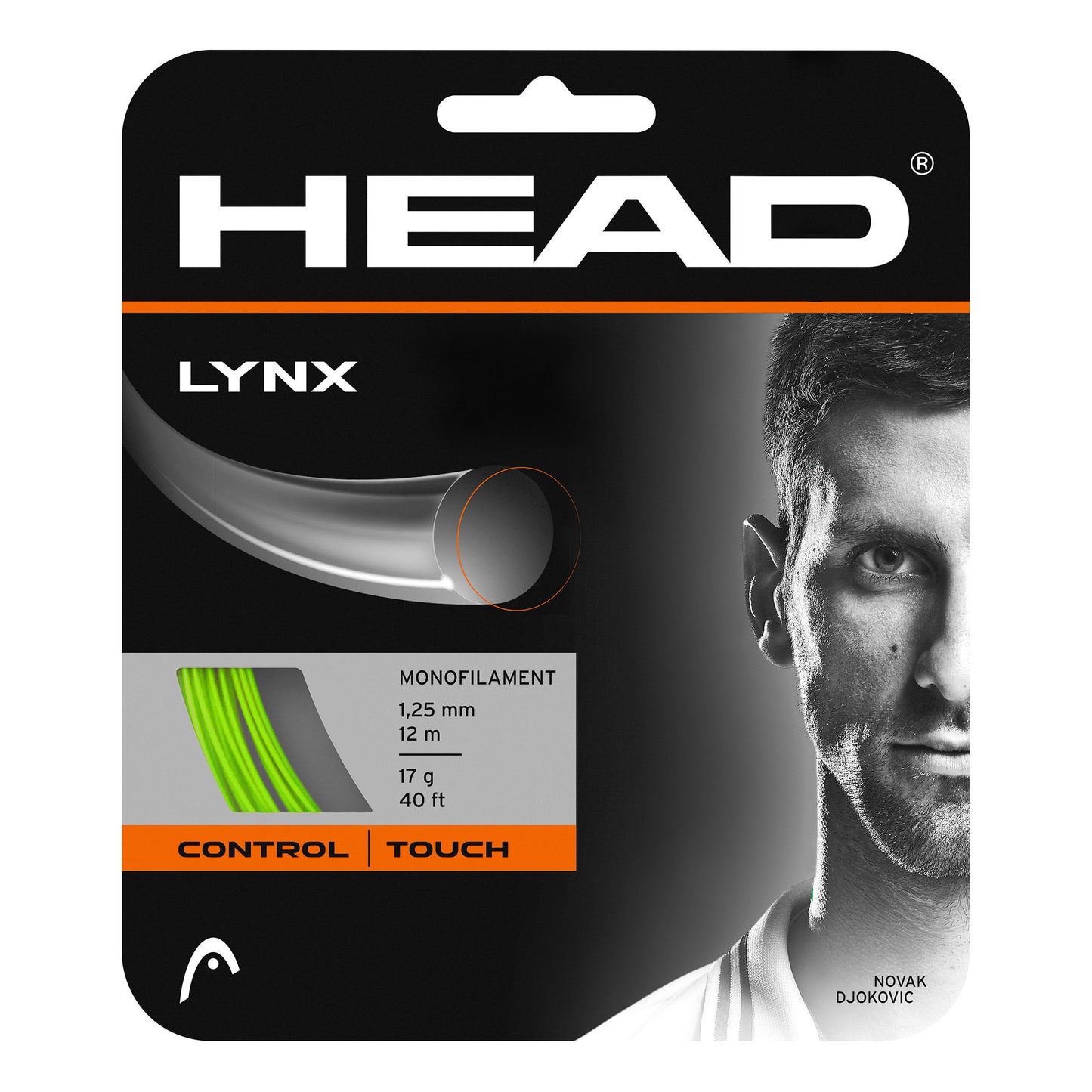 HEAD Lynx Zestaw Naciągów 12m-Zieleń HEAD Lynx Zestaw Naciągów 12m-Zieleń
