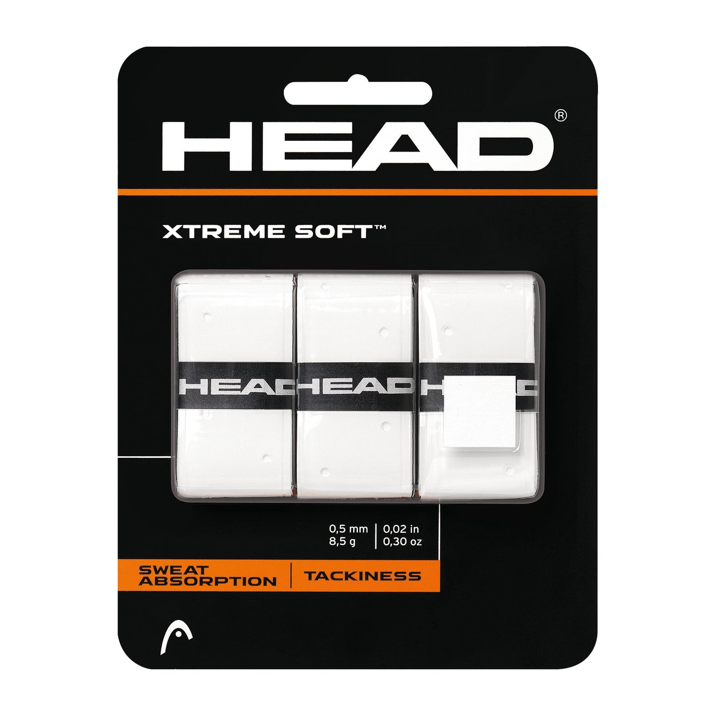 HEAD Xtreme Soft Opakowanie 3 szt. - biały HEAD Xtreme Soft Opakowanie 3 szt. - biały