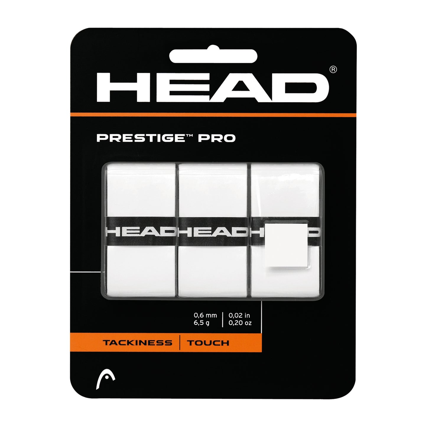 HEAD Prestige Pro Opakowanie 3 Szt.-Biały HEAD Prestige Pro Opakowanie 3 Szt.-Biały
