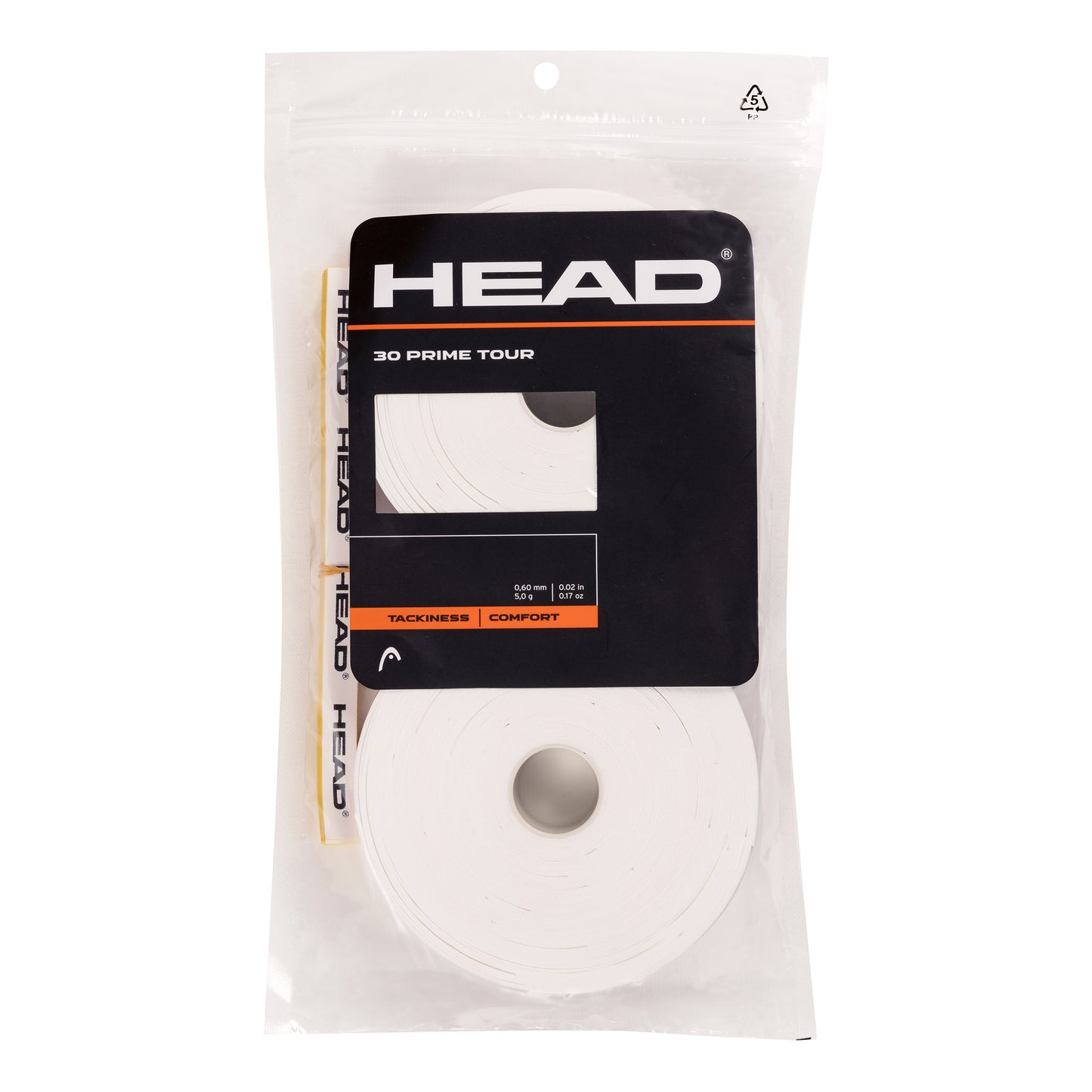 HEAD Prime Tour Opakowanie 30 szt. - biały HEAD Prime Tour Opakowanie 30 szt. - biały