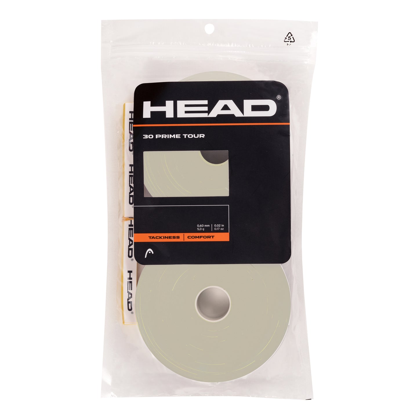HEAD Prime Tour Opakowanie 30 szt. - szary HEAD Prime Tour Opakowanie 30 szt. - szary