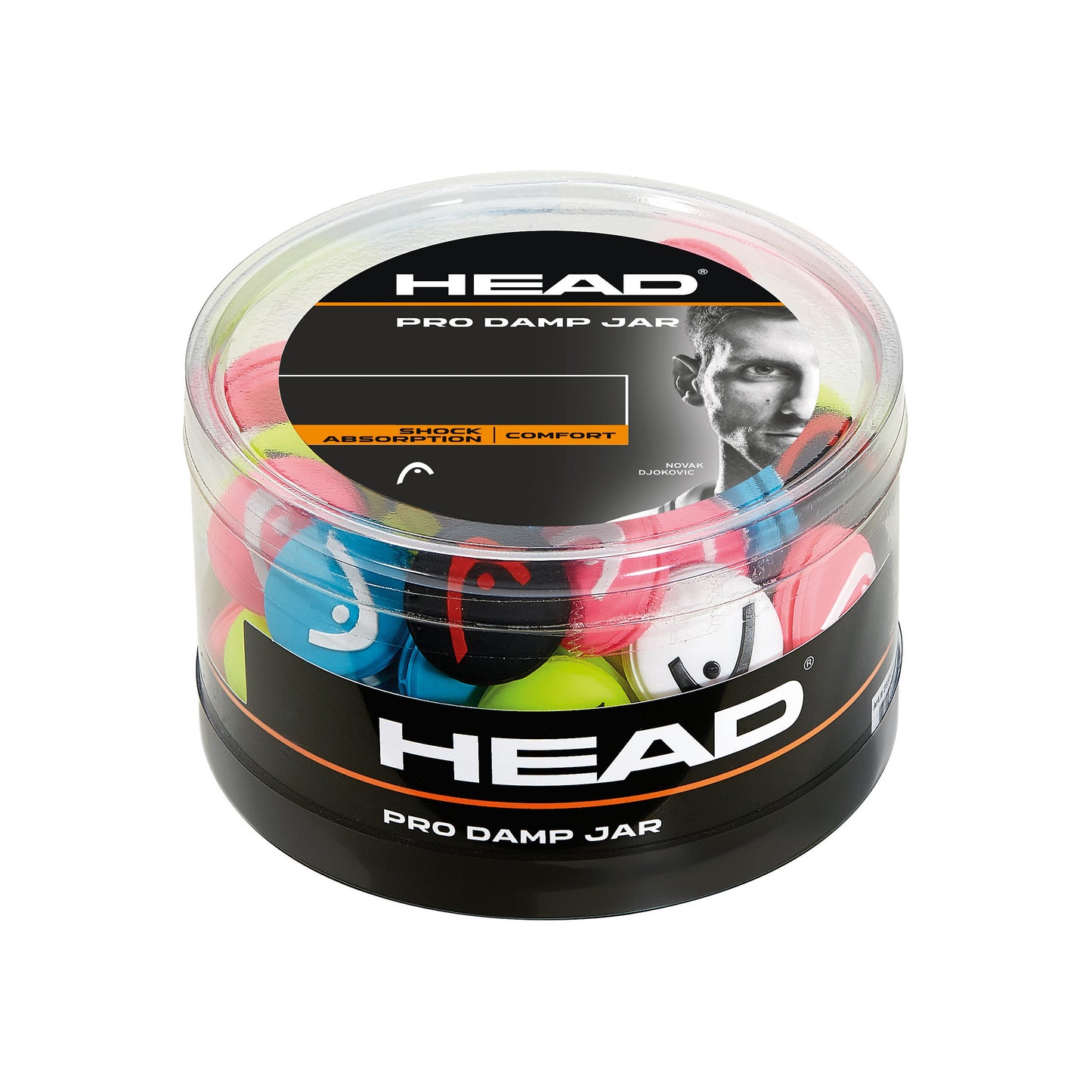 HEAD Pro Damp mixed Amortyzatory Opakowanie 70 szt.-wielokolorowy HEAD Pro Damp mixed Amortyzatory Opakowanie 70 szt.-wielokolorowy