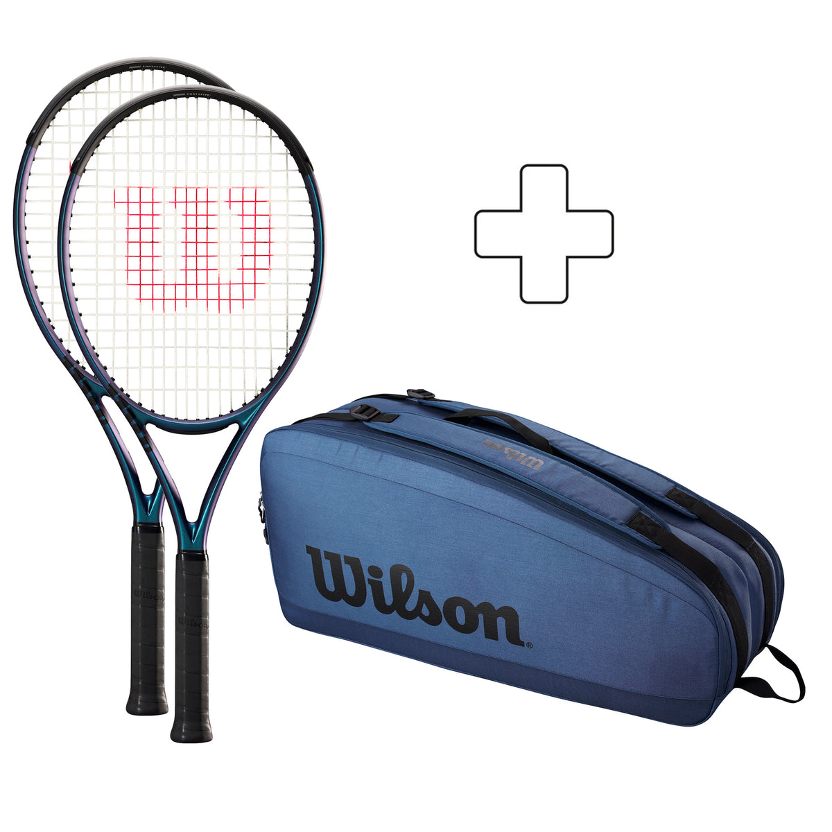 Wilson Opakowanie 2 szt. 108 V4.0 PLUS TORBA NA RAKIETĘ Wilson Opakowanie 2 szt. 108 V4.0 PLUS TORBA NA RAKIETĘ