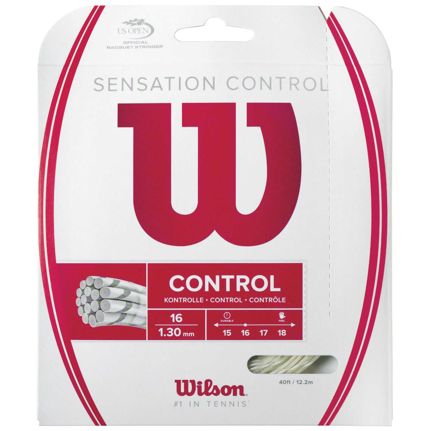 Wilson Sensation Control Zestaw Naciągów 12,2m-Nude Wilson Sensation Control Zestaw Naciągów 12,2m-Nude