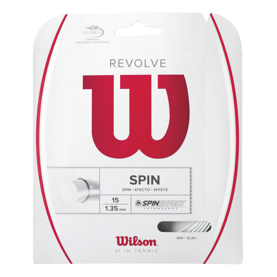 Wilson Revolve Zestaw Naciągów 12,2m-Biały Wilson Revolve Zestaw Naciągów 12,2m-Biały