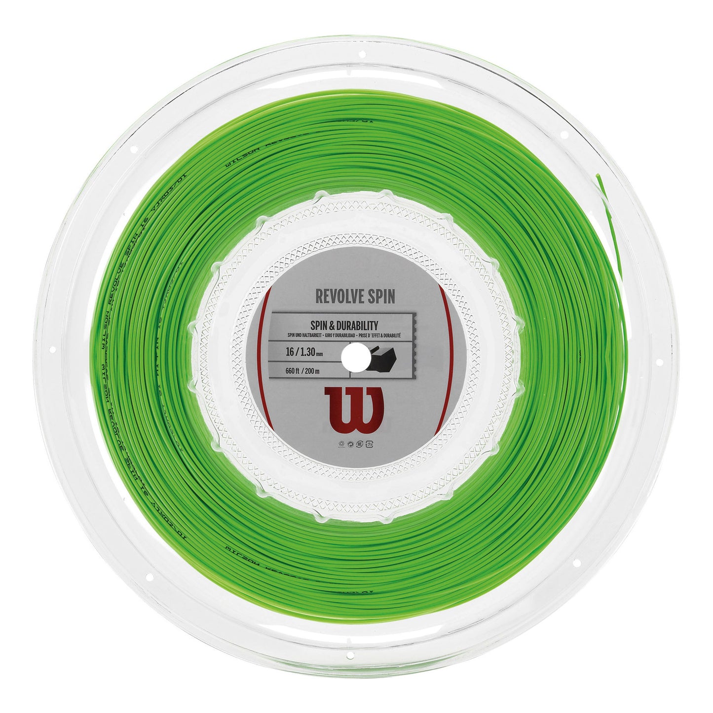 Wilson Revolve Spin Szpula Do Naciągów 200m-Zieleń Wilson Revolve Spin Szpula Do Naciągów 200m-Zieleń