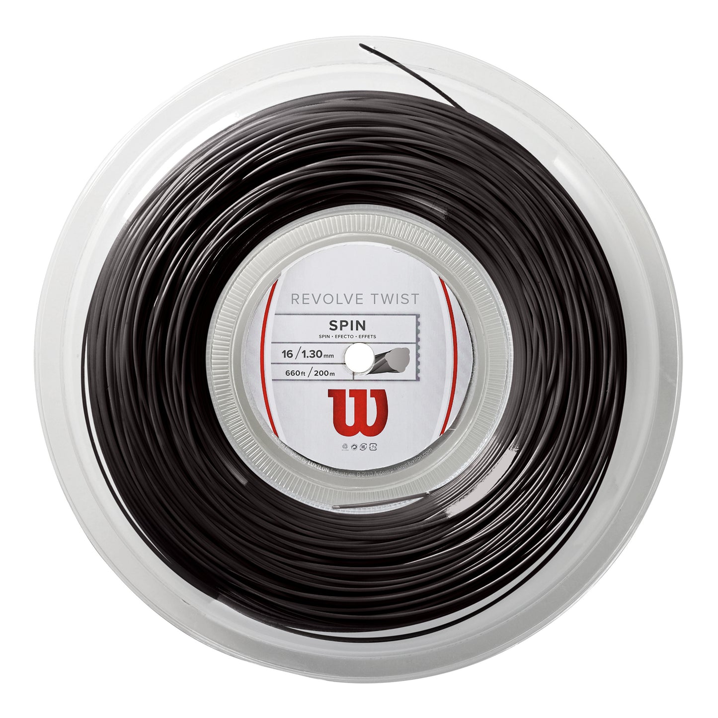 Wilson Revolve Twist Szpula Do Naciągów 200m-Szary Wilson Revolve Twist Szpula Do Naciągów 200m-Szary