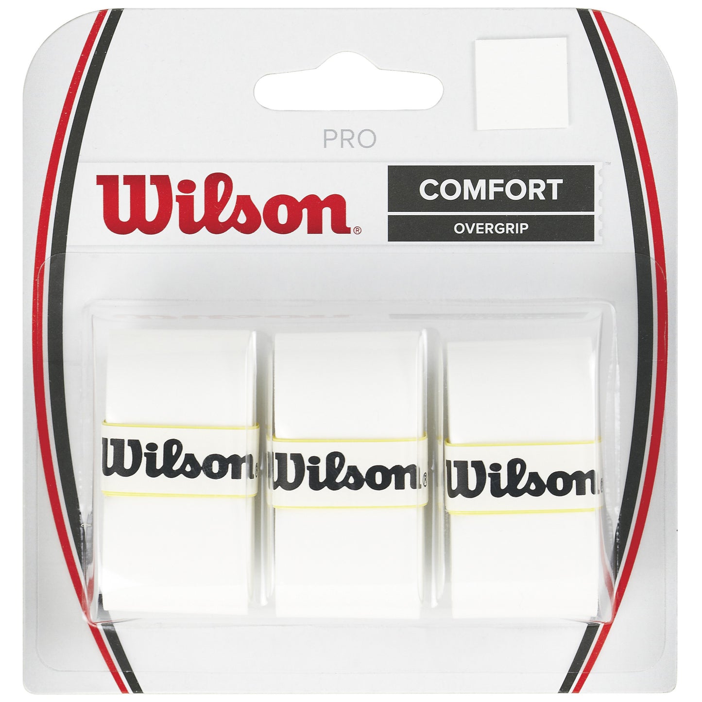 Wilson Pro Overgrip Opakowanie 3 Szt.-Biały Wilson Pro Overgrip Opakowanie 3 Szt.-Biały
