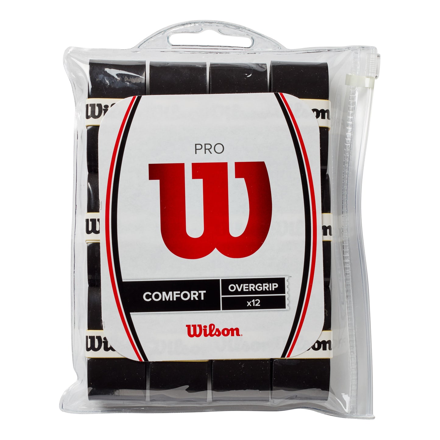 Wilson Pro Overgrip Opakowanie 12 Szt.-Czarny Wilson Pro Overgrip Opakowanie 12 Szt.-Czarny