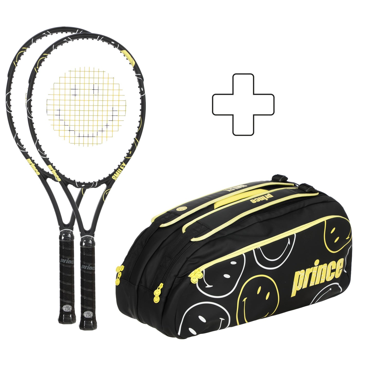 Prince 2X Beast Beast 100 (280g) Smiley Edt. PLUS TORBA NA RAKIETĘ Prince 2X Beast Beast 100 (280g) Smiley Edt. PLUS TORBA NA RAKIETĘ