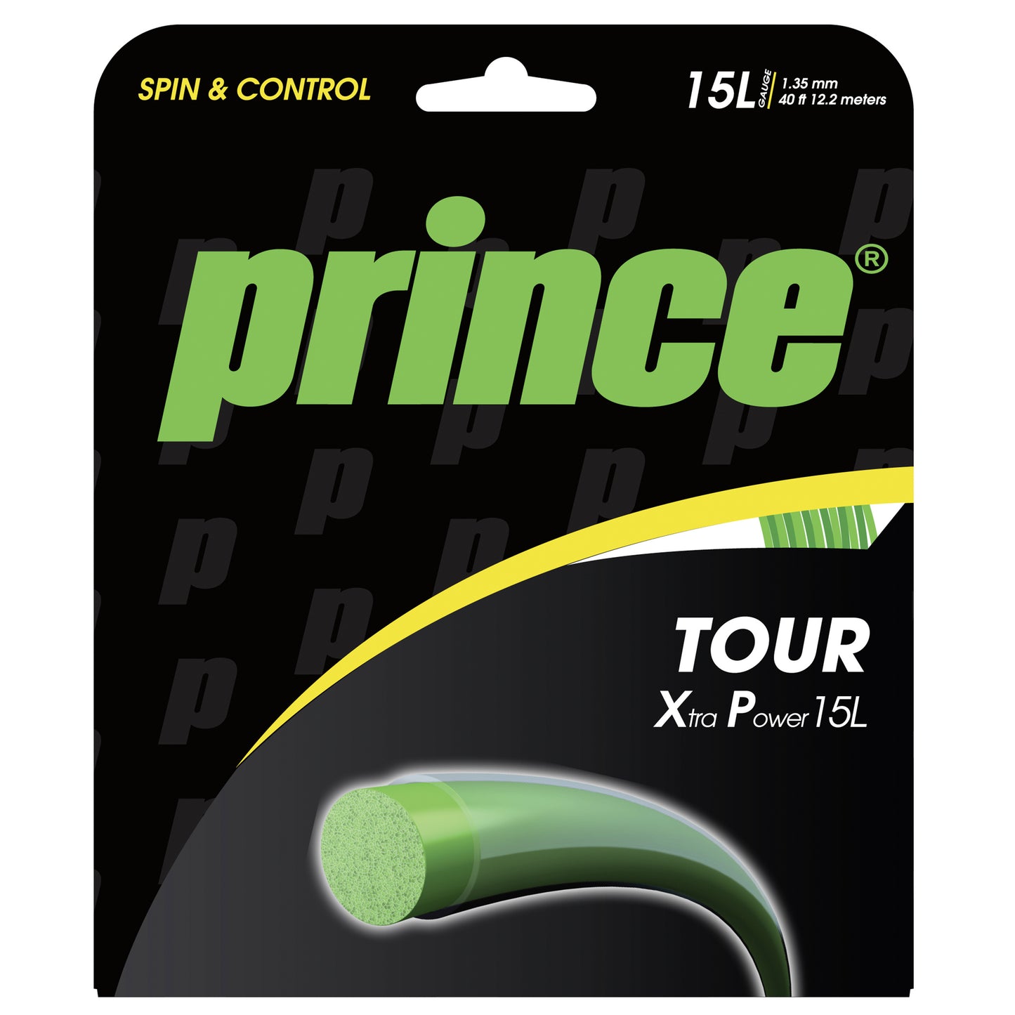 Prince Tour XP Zestaw Naciągów 12m-Zieleń Prince Tour XP Zestaw Naciągów 12m-Zieleń