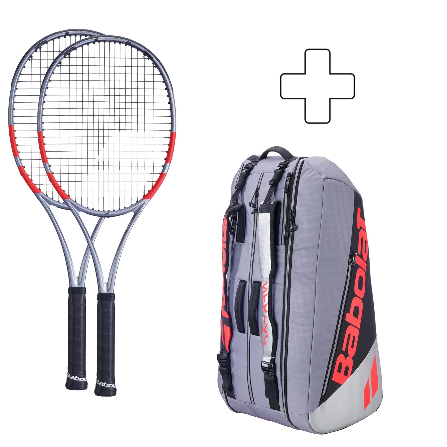 Babolat 2X Pure Strike 16x19 PLUS TORBA NA RAKIETĘ Babolat 2X Pure Strike 16x19 PLUS TORBA NA RAKIETĘ