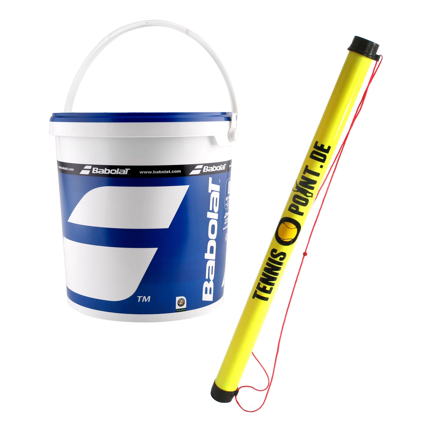 Babolat Wiadro 36 szt. Stage 2 PLUS RURA ZBIERAJĄCA PIŁKI Babolat Wiadro 36 szt. Stage 2 PLUS RURA ZBIERAJĄCA PIŁKI