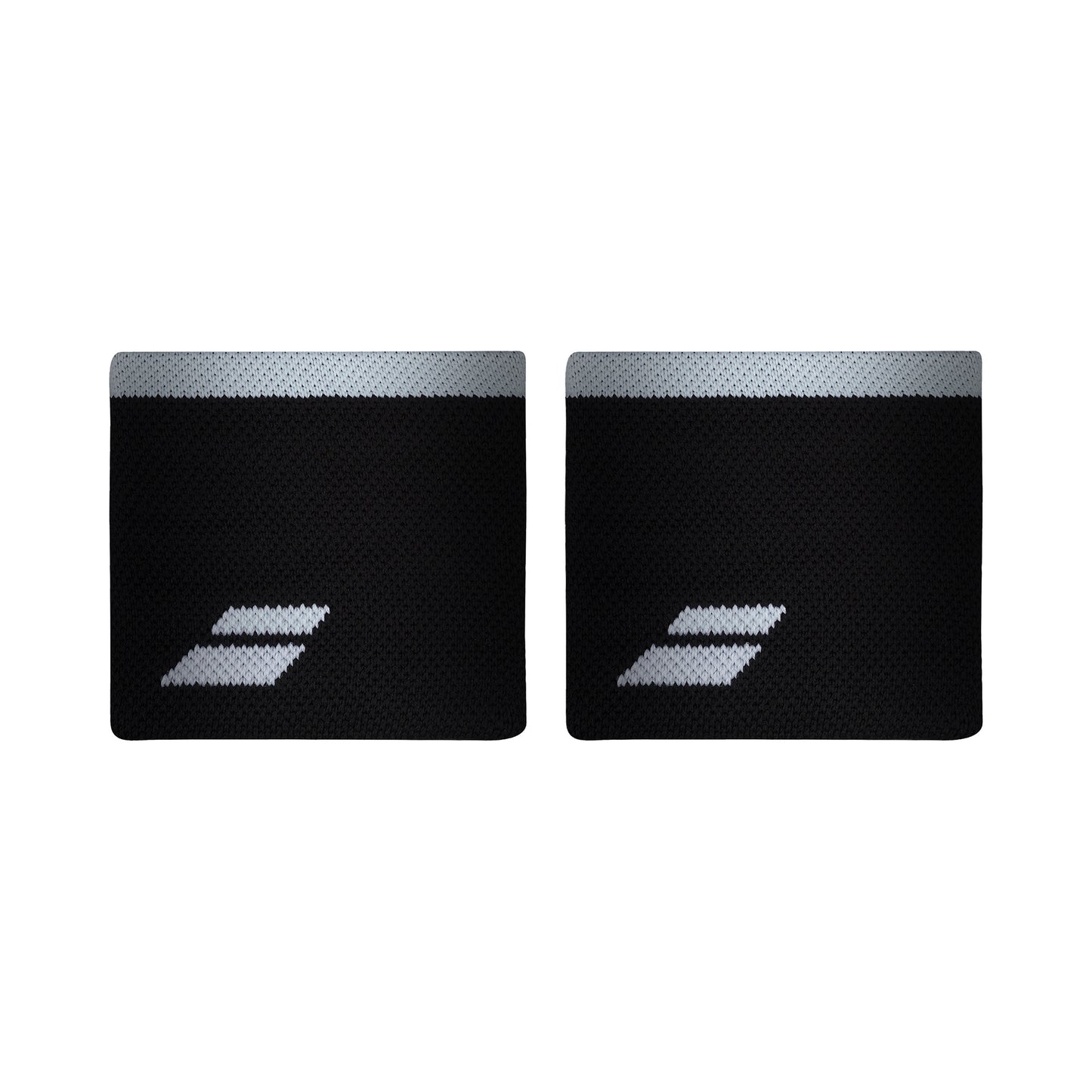 Babolat Logo Opaska przeciwpotna krótki - czarny, biały Babolat Logo Opaska przeciwpotna krótki - czarny, biały