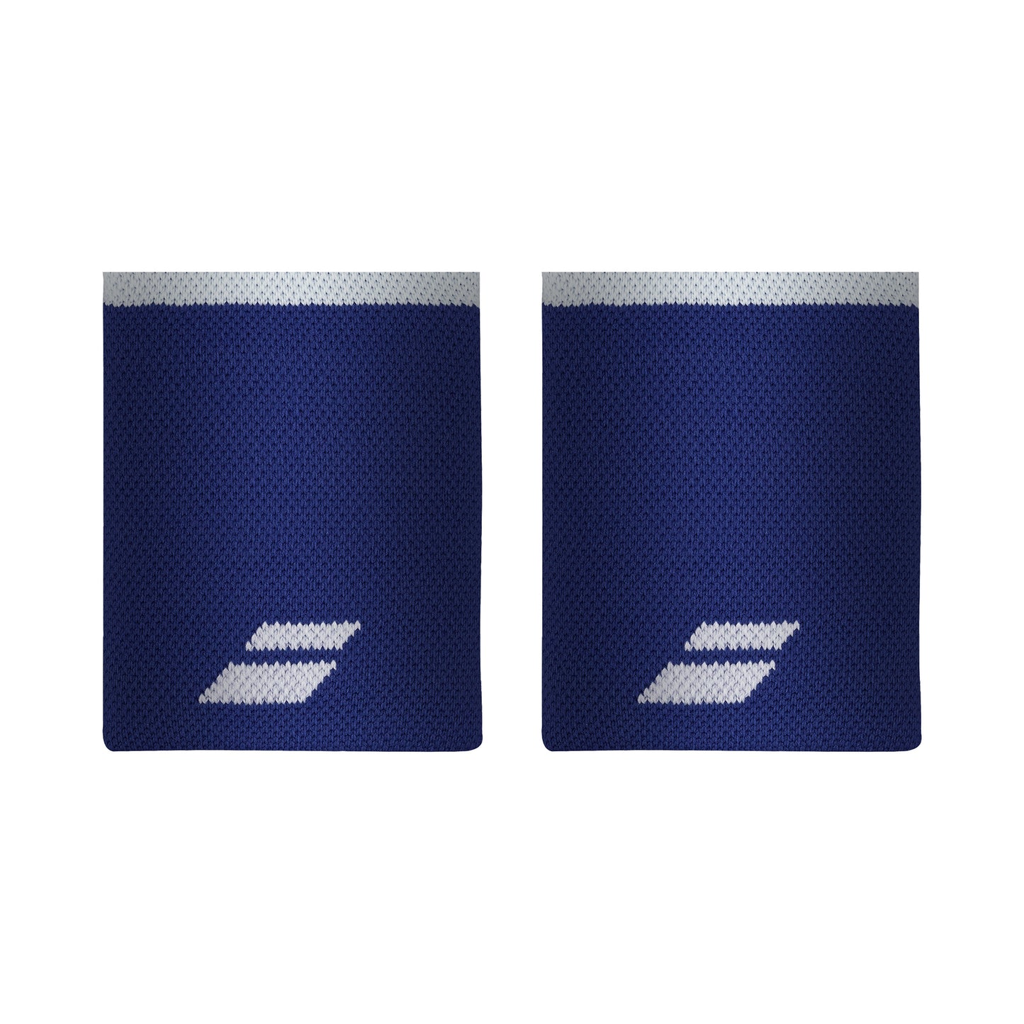 Babolat Logo Opaska przeciwpotna długi - niebieski, biały Babolat Logo Opaska przeciwpotna długi - niebieski, biały