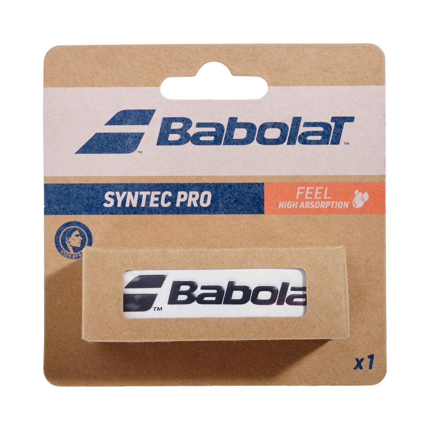 Babolat Syntec Pro Opakowanie 1 Szt.-Biały Babolat Syntec Pro Opakowanie 1 Szt.-Biały