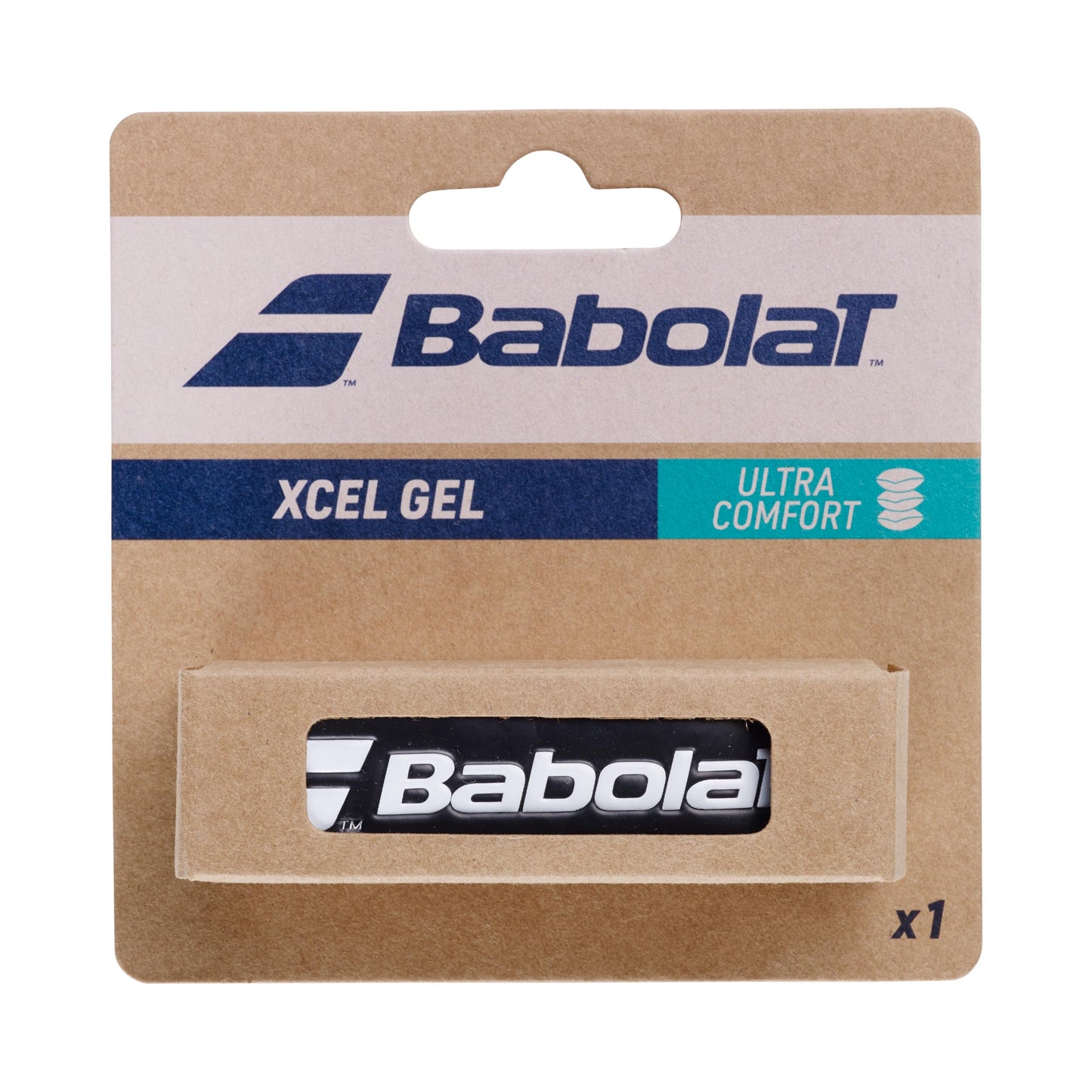 Babolat Xcel Gel Opakowanie 1 Szt.-Czarny Babolat Xcel Gel Opakowanie 1 Szt.-Czarny