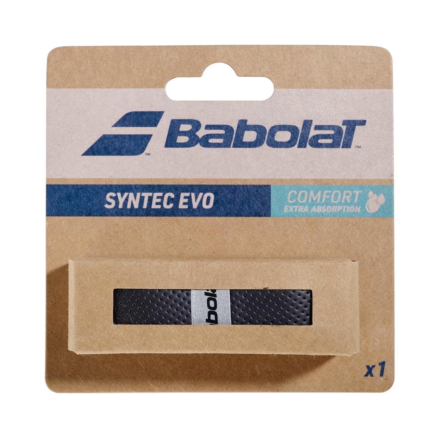Babolat Syntec Evo Grip Opakowanie 1 Szt.-Czarny Babolat Syntec Evo Grip Opakowanie 1 Szt.-Czarny