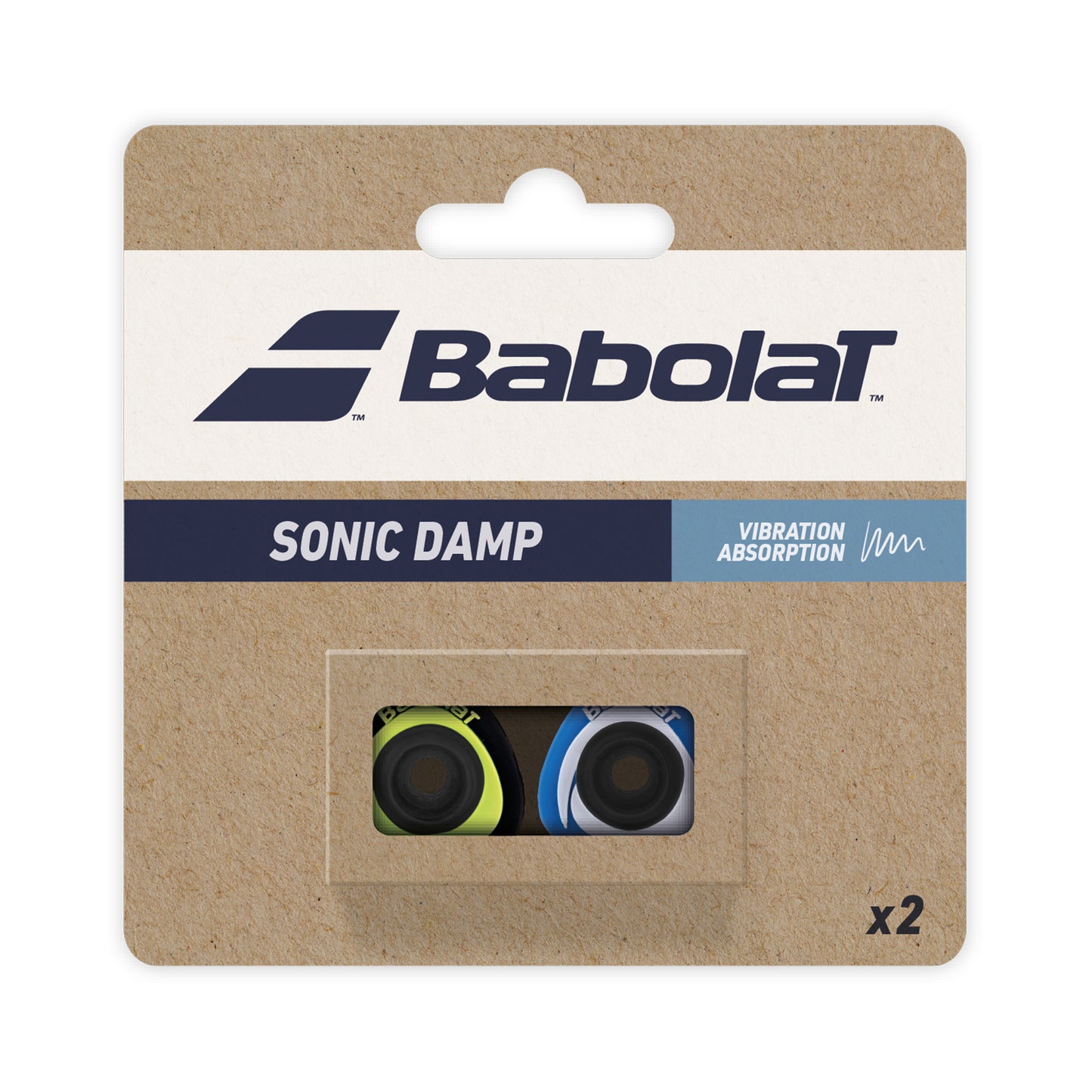Babolat Sonic Damp Amortyzatory Opakowanie 2 szt.-żółty,żółty Babolat Sonic Damp Amortyzatory Opakowanie 2 szt.-żółty,żółty