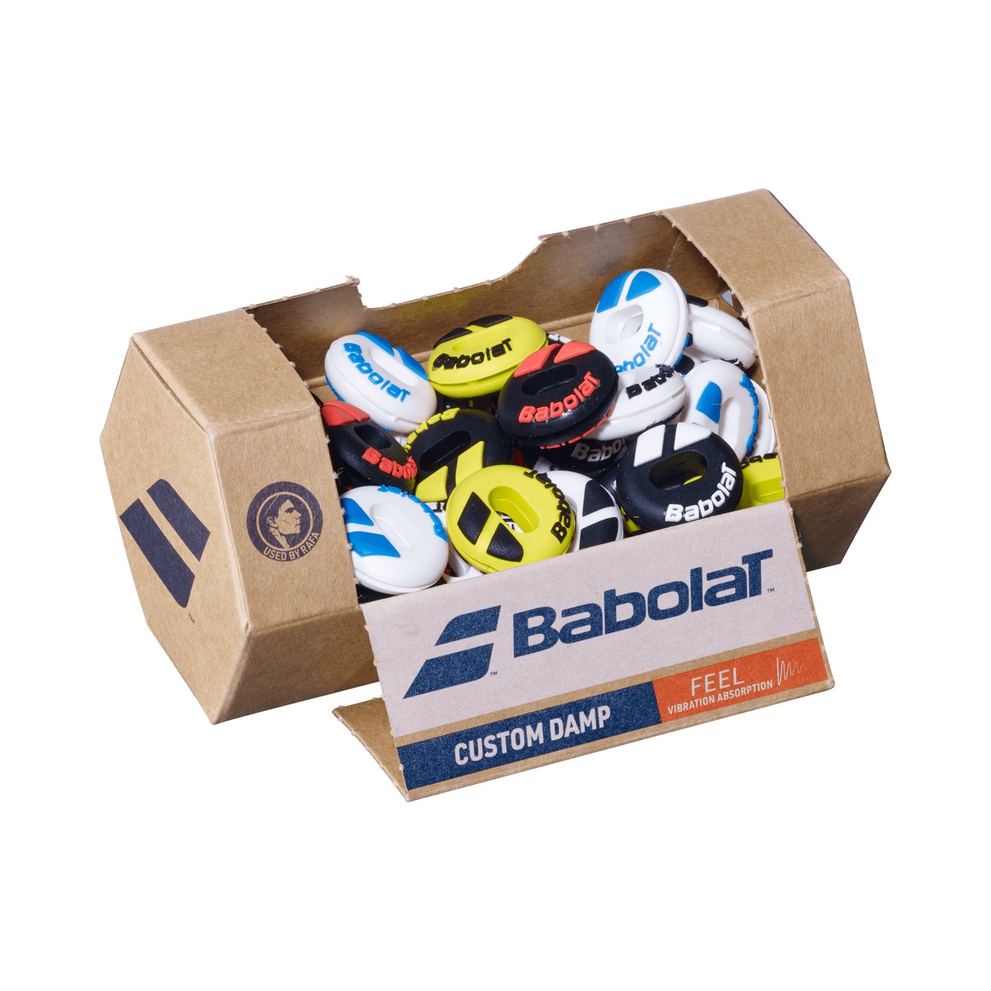 Babolat Custom Damp Amortyzatory Opakowanie 48 szt.-wielokolorowy Babolat Custom Damp Amortyzatory Opakowanie 48 szt.-wielokolorowy