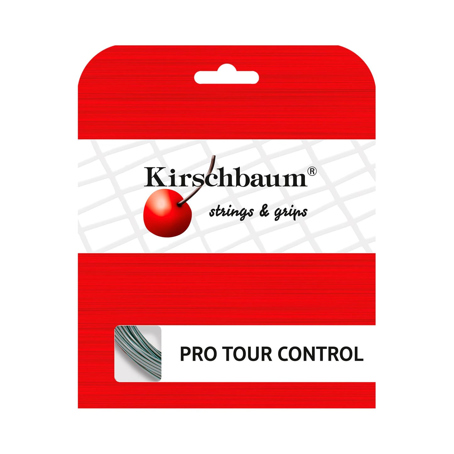 Kirschbaum Pro Tour Control Zestaw Naciągów-Srebrny Kirschbaum Pro Tour Control Zestaw Naciągów-Srebrny