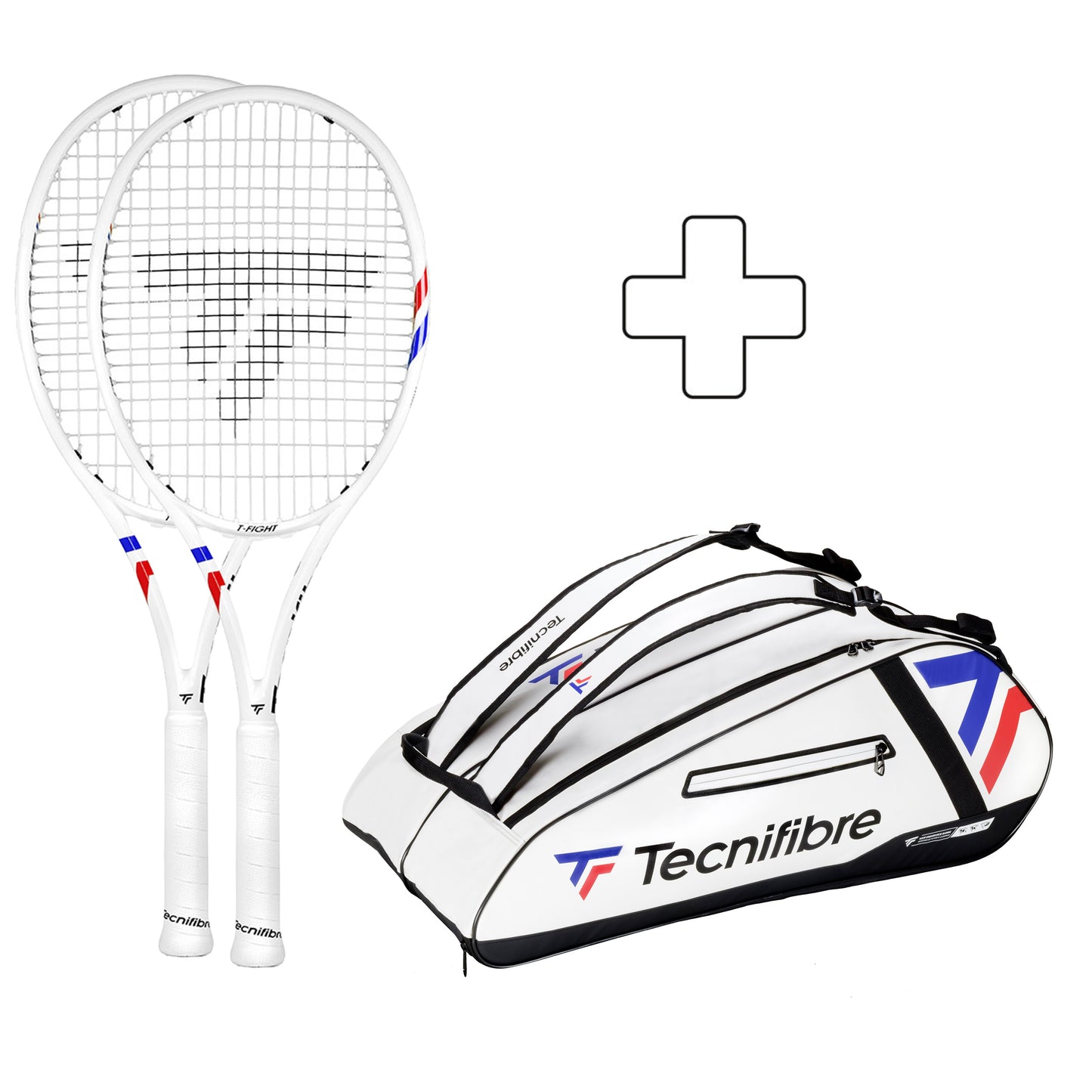 Tecnifibre 2X T-Fight 300 S PLUS TORBA NA RAKIETĘ Tecnifibre 2X T-Fight 300 S PLUS TORBA NA RAKIETĘ