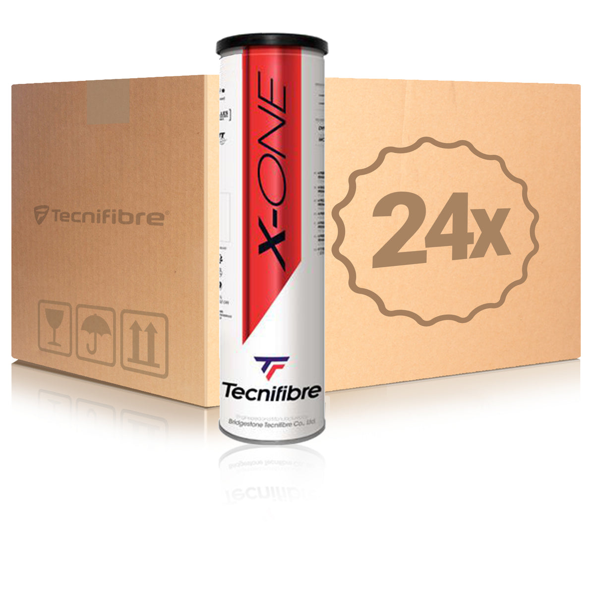 Tecnifibre 24x puszka 4 szt. X-One Swiss Tecnifibre 24x puszka 4 szt. X-One Swiss