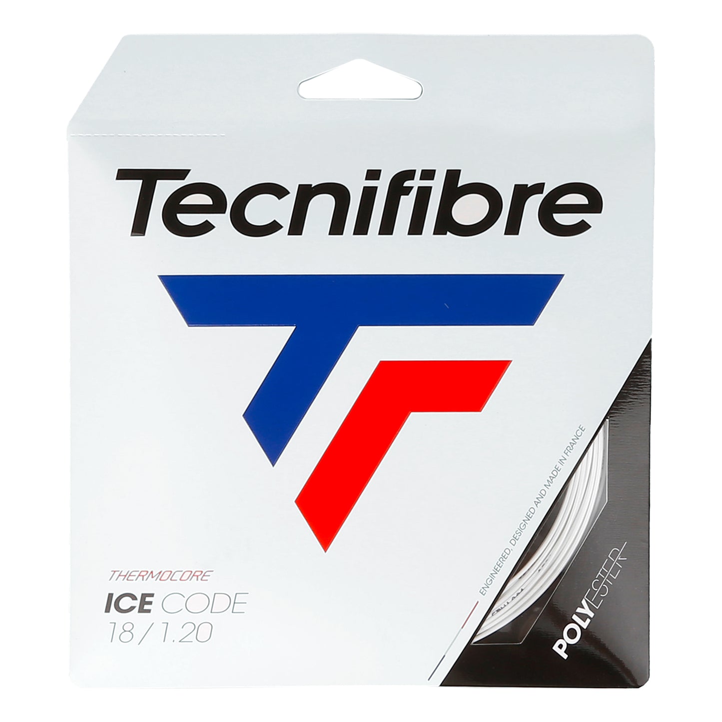 Tecnifibre Ice Code Zestaw Naciągów 12m-Biały Tecnifibre Ice Code Zestaw Naciągów 12m-Biały