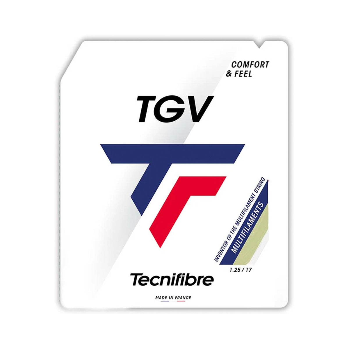 Tecnifibre TGV 12m Zestaw Naciągów-Nude Tecnifibre TGV 12m Zestaw Naciągów-Nude