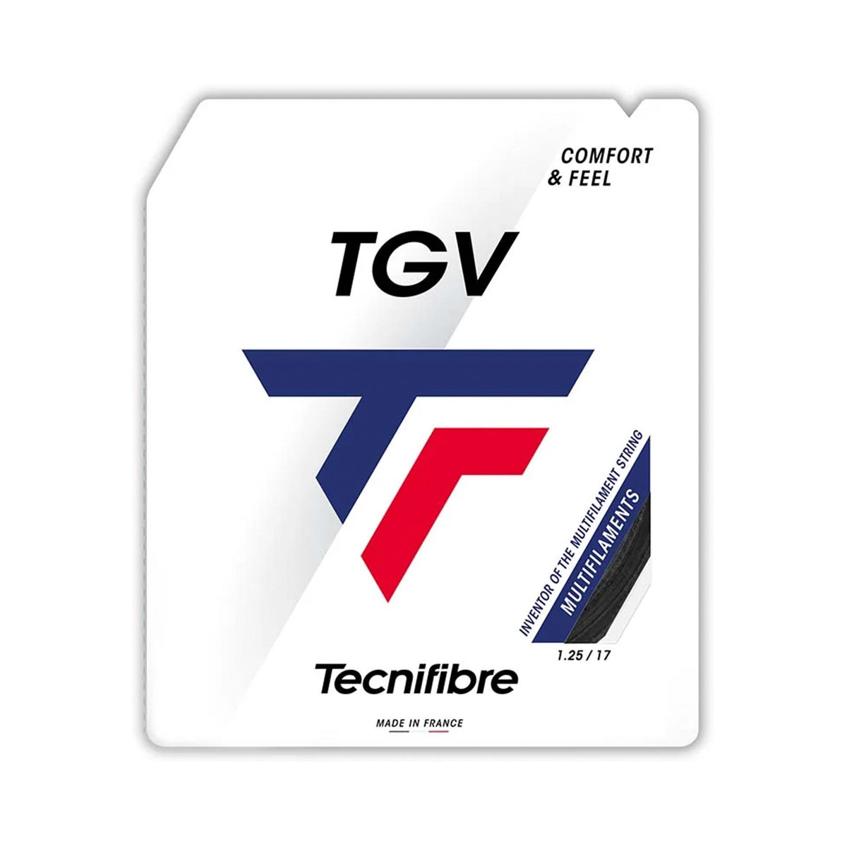 Tecnifibre TGV 12m Zestaw Naciągów-Czarny Tecnifibre TGV 12m Zestaw Naciągów-Czarny