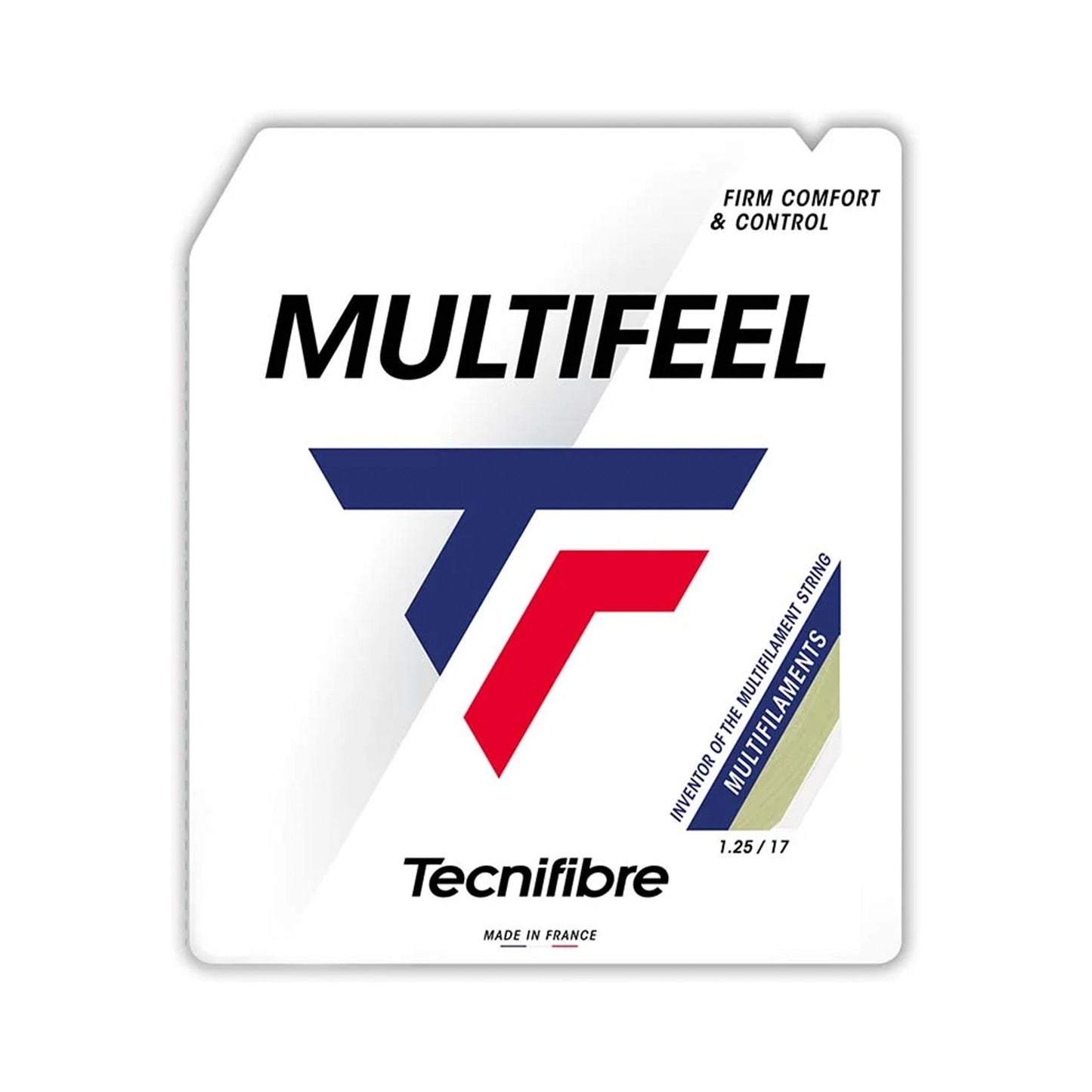 Tecnifibre Multifeel 12m Zestaw Naciągów-Nude Tecnifibre Multifeel 12m Zestaw Naciągów-Nude