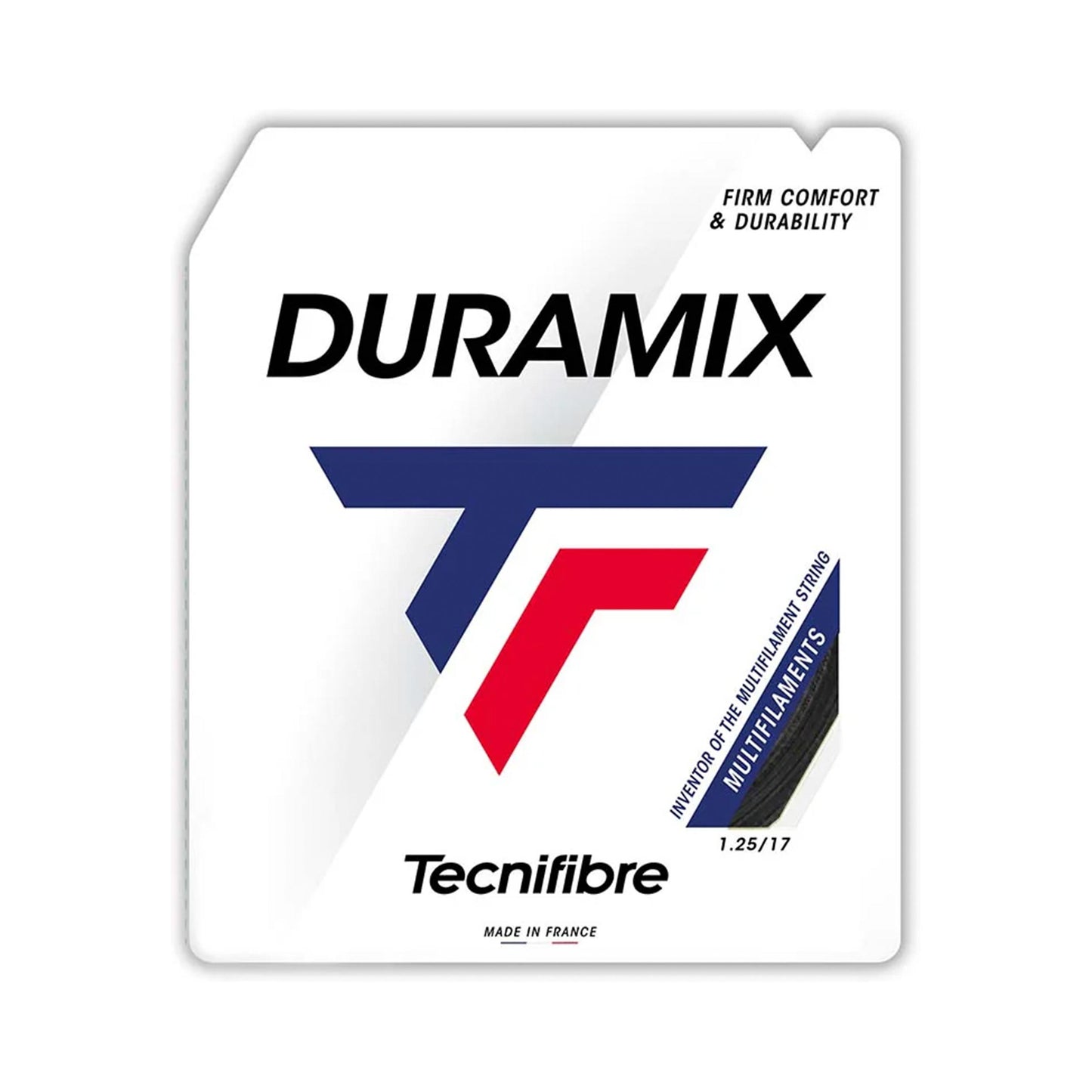 Tecnifibre Duramix HD 12m Zestaw Naciągów-Czarny Tecnifibre Duramix HD 12m Zestaw Naciągów-Czarny