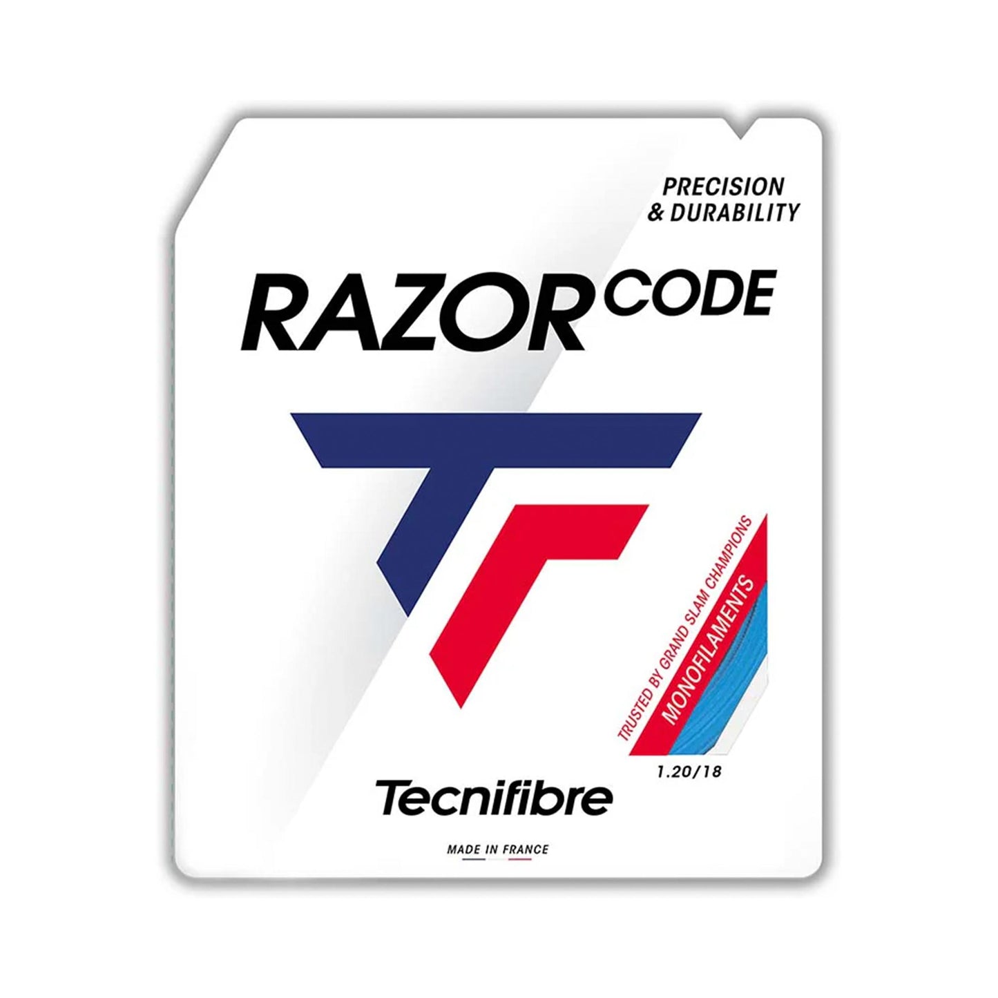 Tecnifibre Razor Code 12m Zestaw Naciągów-Niebieski Tecnifibre Razor Code 12m Zestaw Naciągów-Niebieski