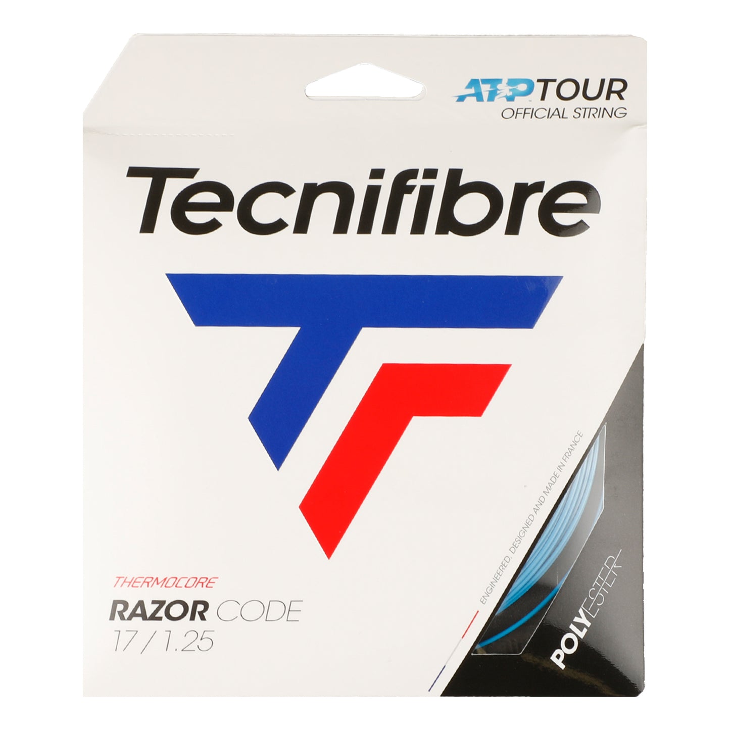 Tecnifibre Razor Code 12m Zestaw Naciągów-Niebieski Tecnifibre Razor Code 12m Zestaw Naciągów-Niebieski
