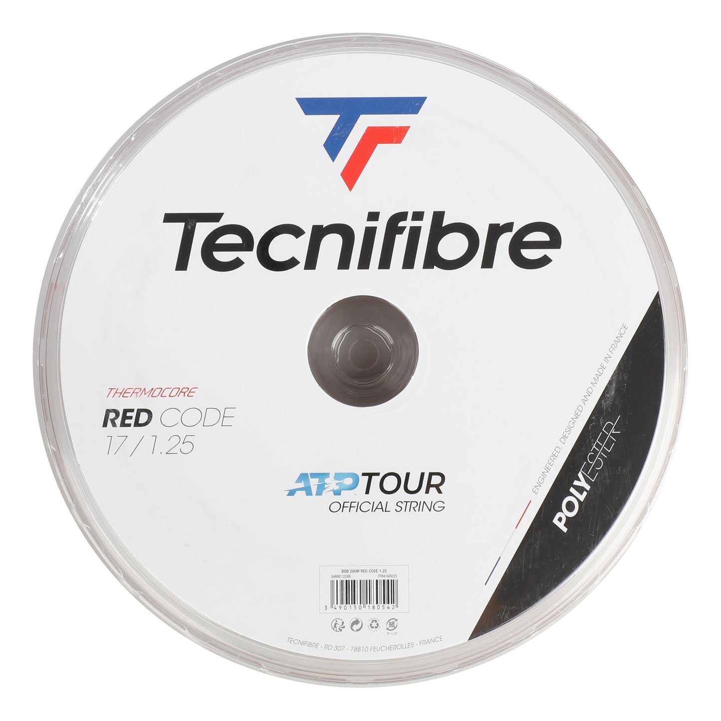Tecnifibre Pro Redcode 200m Szpula Do Naciągów-Czerwony Tecnifibre Pro Redcode 200m Szpula Do Naciągów-Czerwony