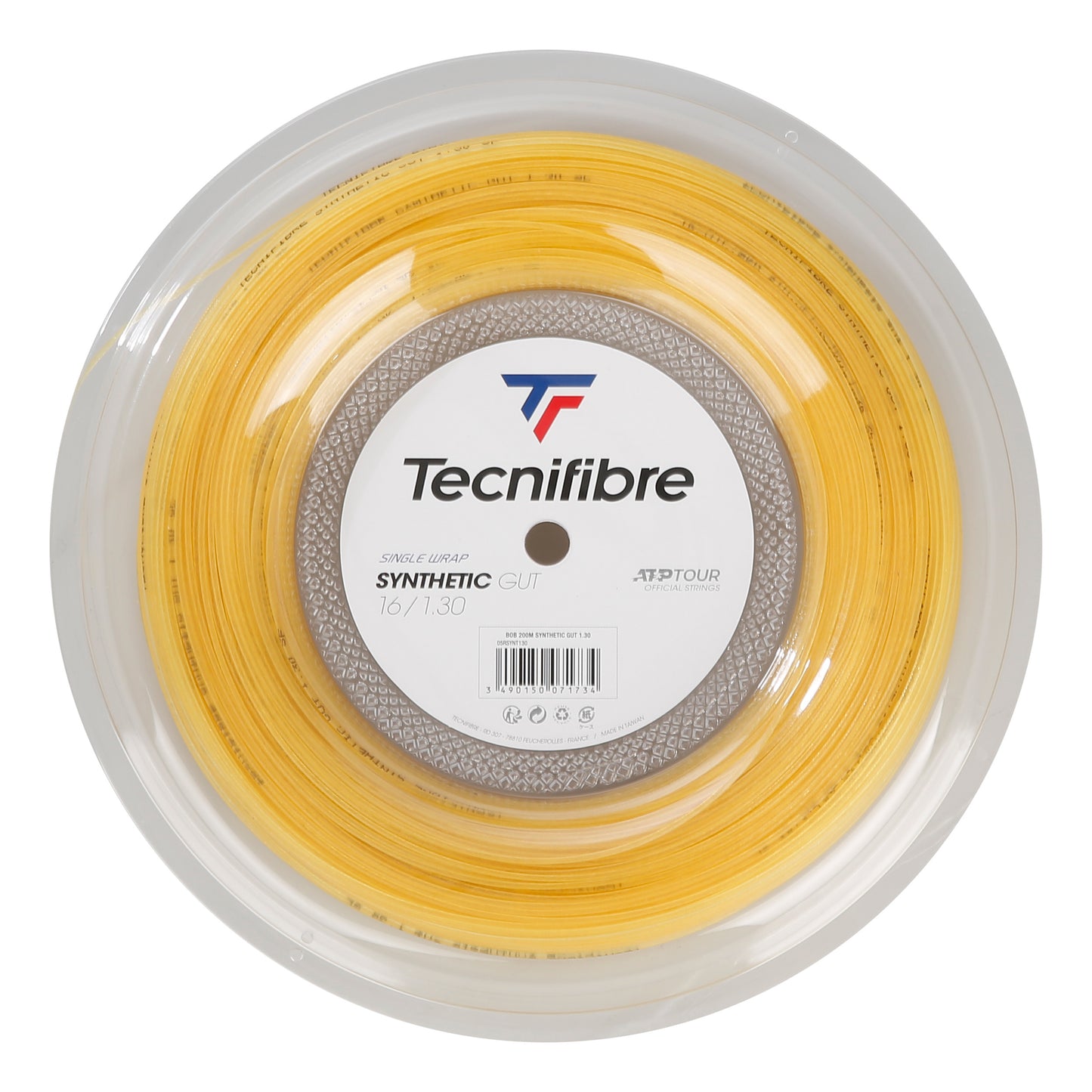 Tecnifibre Synthetic Gut 200m Szpula Do Naciągów-Żółty Tecnifibre Synthetic Gut 200m Szpula Do Naciągów-Żółty