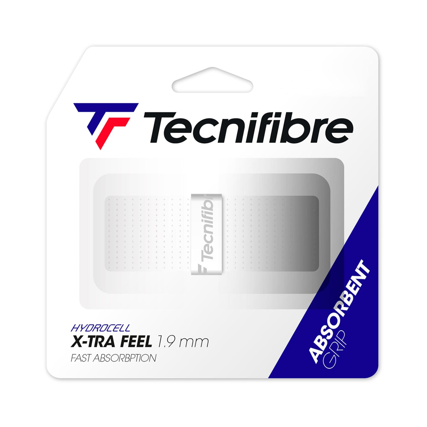Tecnifibre X-Tra Feel ATP Opakowanie 1 szt. - biały Tecnifibre X-Tra Feel ATP Opakowanie 1 szt. - biały