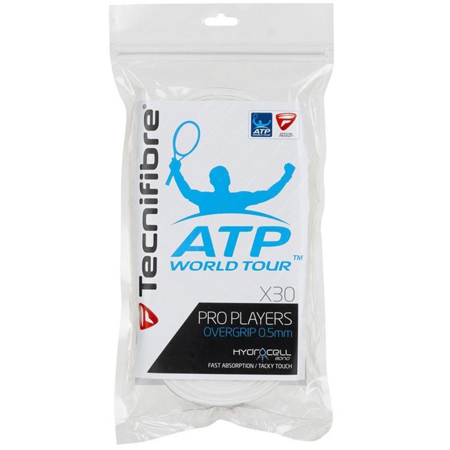 Tecnifibre Players Pro 30er Opakowanie 30 Szt.-Biały Tecnifibre Players Pro 30er Opakowanie 30 Szt.-Biały
